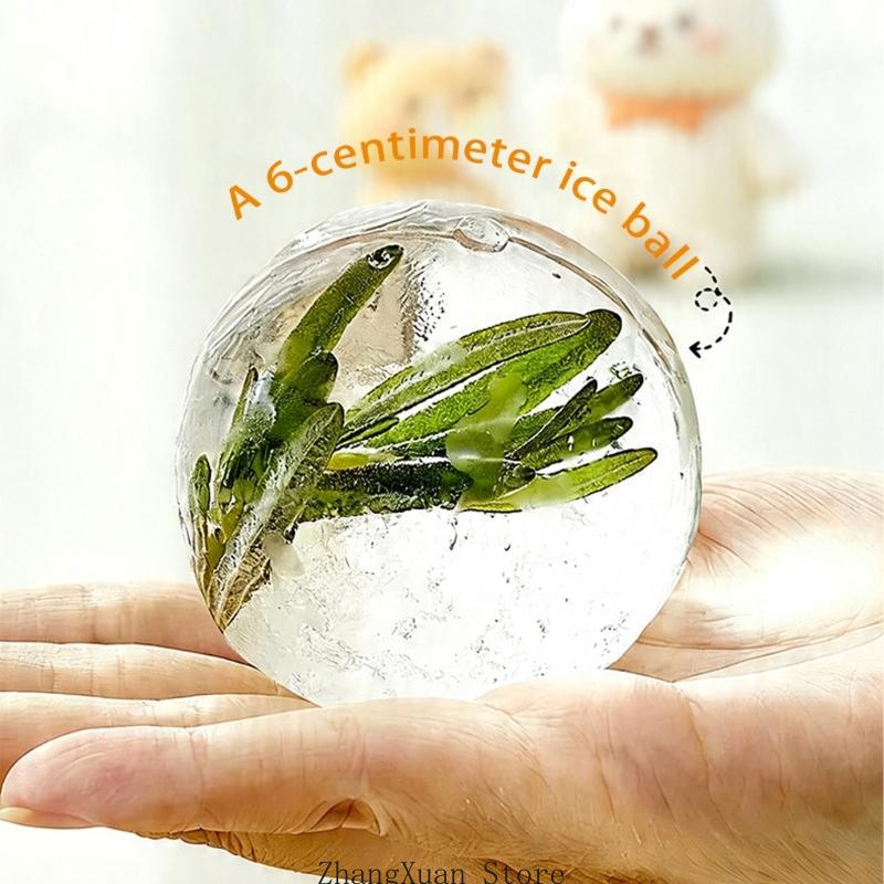 Ice Mold Sphere - Удобный складной контейнер для напитков с