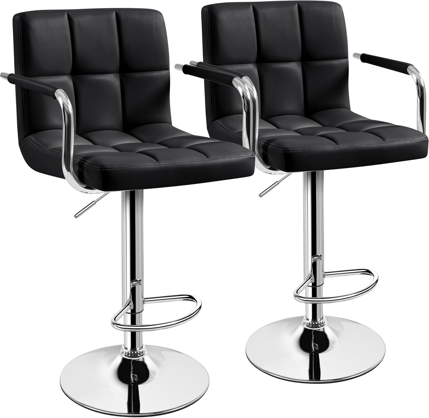 Home Bar Stools - Набор из 2 барных стульев, регулируемые