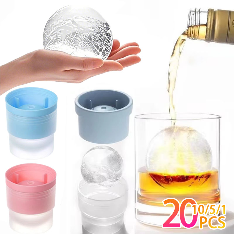 Ice Mold Sphere - 1-20 шт., большая форма для изготовления
