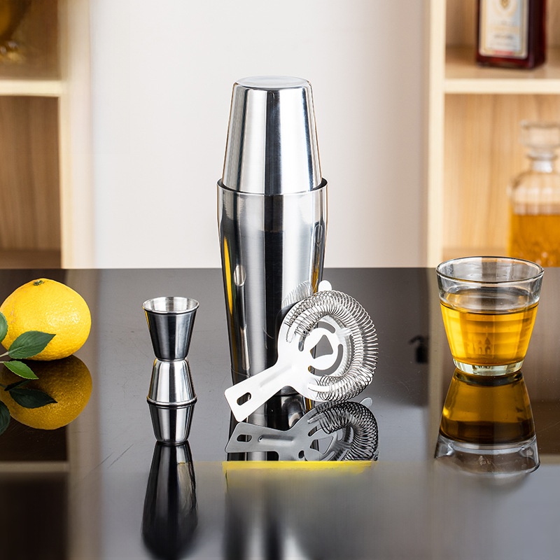 Boston Shaker Set - Набор барных инструментов из нержавеющей стали: