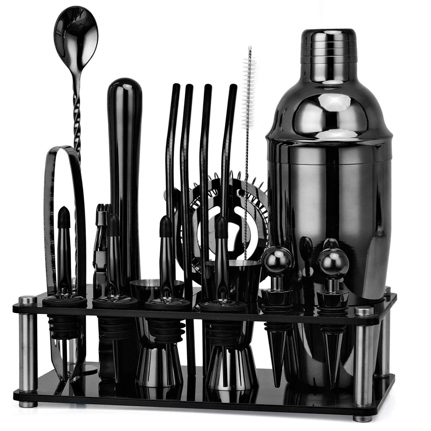 Boston Shaker Set - 20 шт., набор шейкеров для коктейлей,