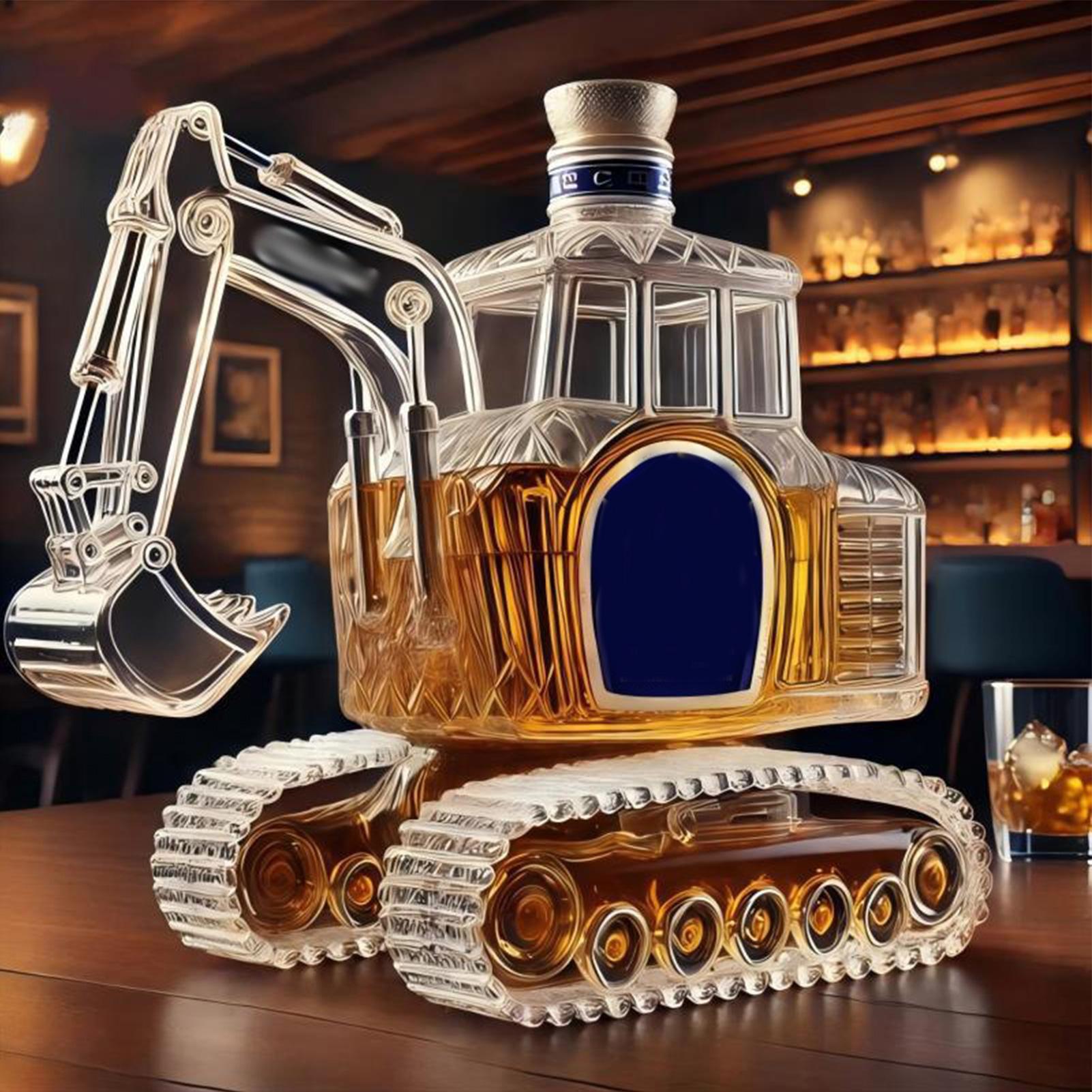 Home Bar Supplies - Кувшин для виски в форме экскаватора,