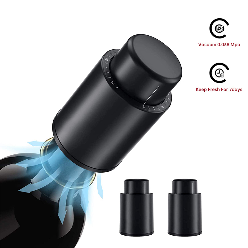 Wine Preservation Pump - LMETJMA Пробки для бутылок вина Многоразовые