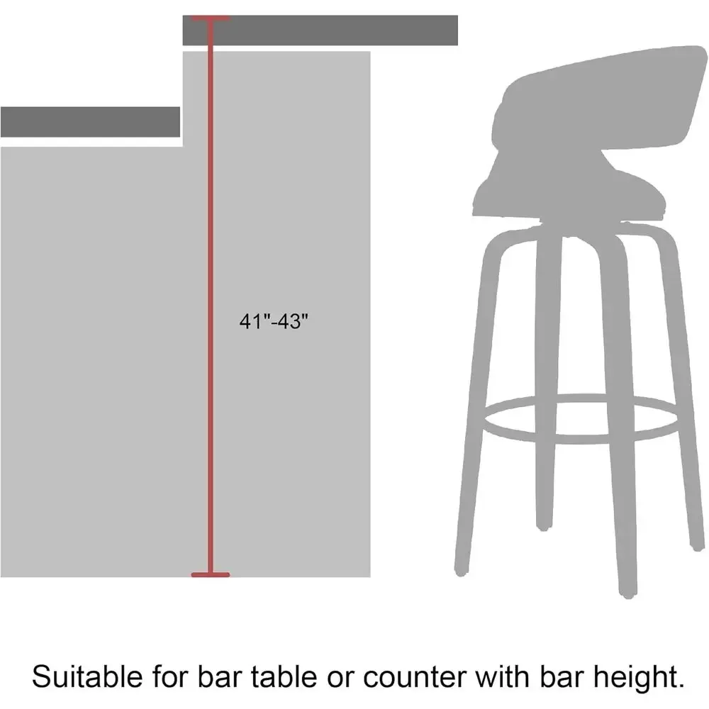 Комплект из 2 серых тканевых в – обзор и цена Home Bar Stools