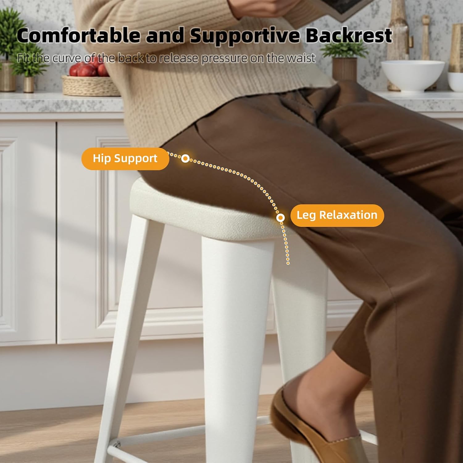 Набор из 4 барных стульев, выс – обзор и цена Home Bar Stools