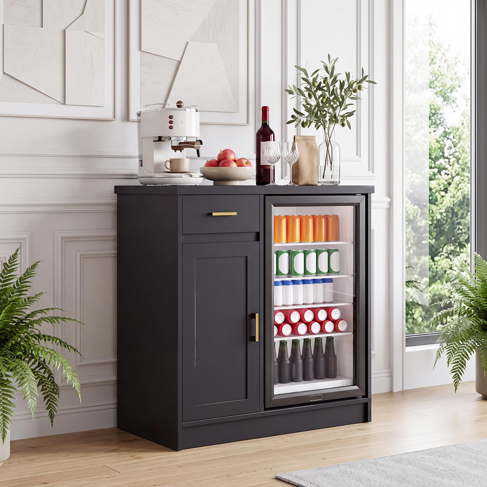 Винный барный шкаф в стиле фер – обзор и цена Home Bar And Fridge