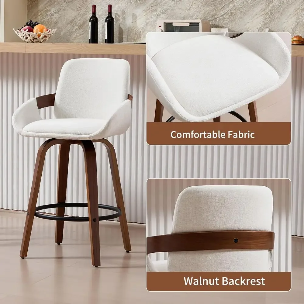 Бежевые тканевые вращающиеся б – обзор и цена Home Bar Stools