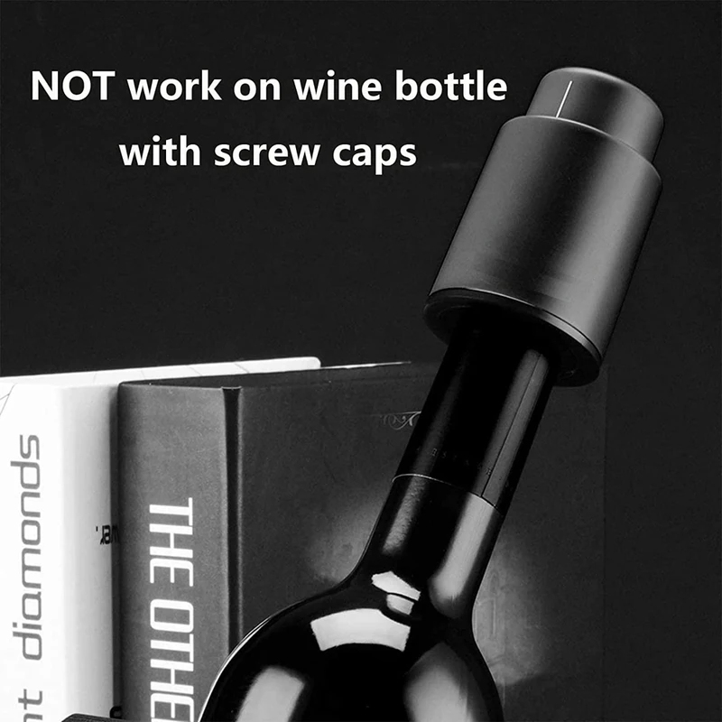 Вакуумная пробка для вина с фу – обзор и цена Wine Preservation Pump