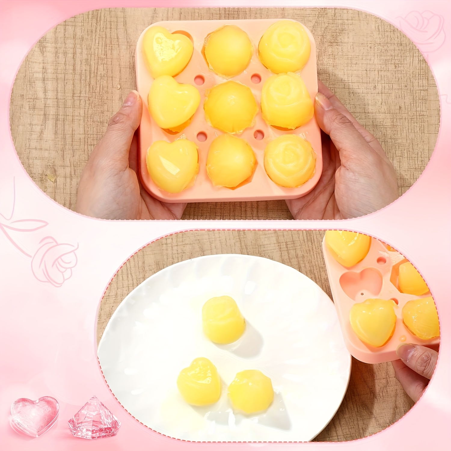 Набор из 4 форм для льда в вид – обзор и цена Citrus Juicer Bar