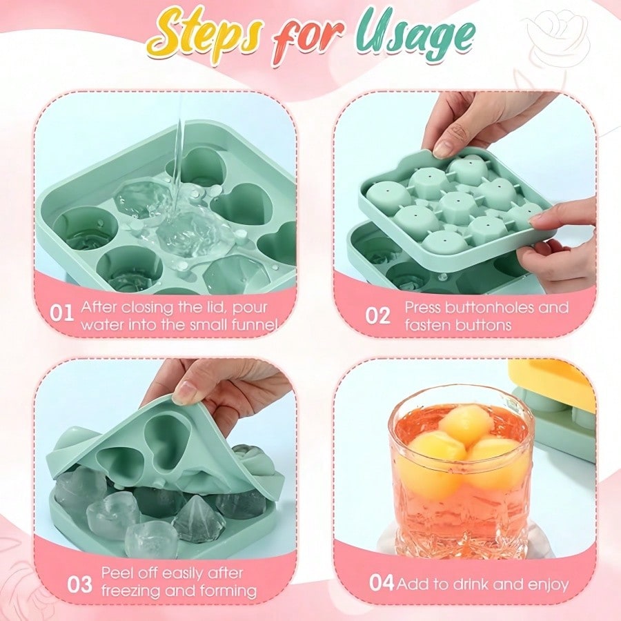 Набор из 4 форм для льда в вид – обзор и цена Citrus Juicer Bar