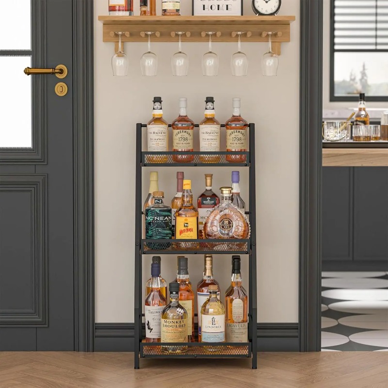 Трехуровневая напольная подста – обзор и цена Home Bar Shelf