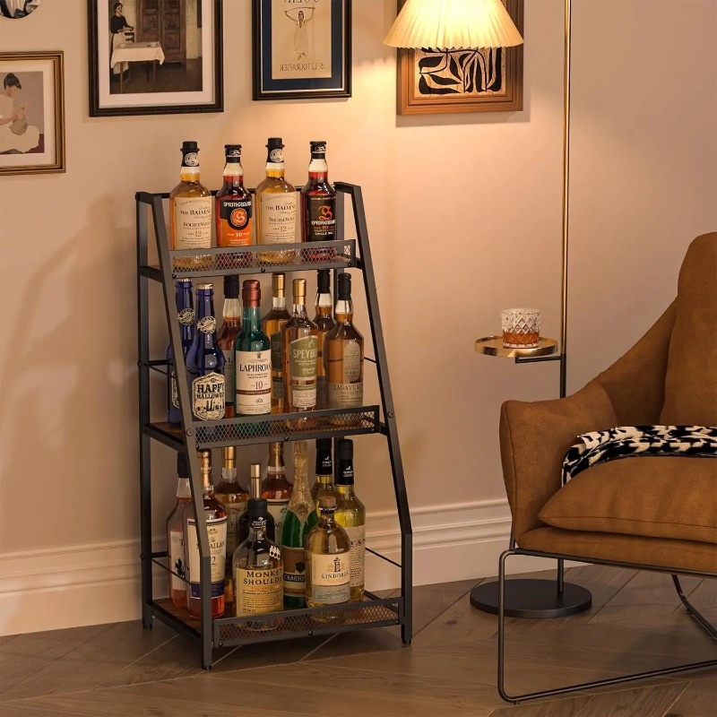 Трехуровневая напольная подста – обзор и цена Home Bar Shelf
