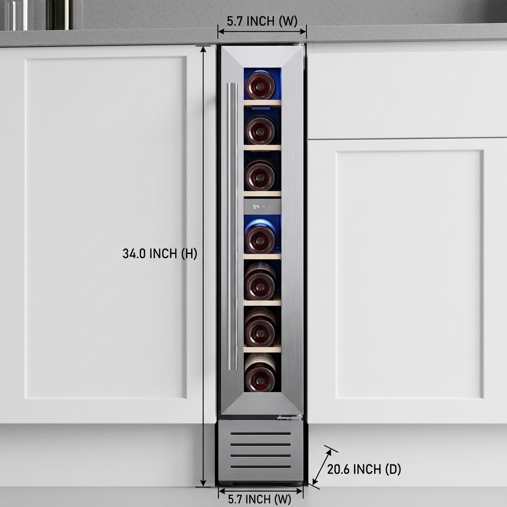 Мини-холодильник для вина на 7 – обзор и цена Home Bar And Fridge