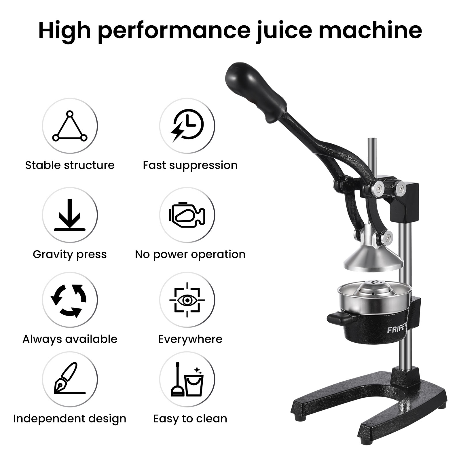 Легкая ручная соковыжималка дл – обзор и цена Citrus Juicer Bar